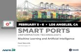Machine Learning and Artificial Intelligenceaapa.files.cms-plus.com/2020Seminars/SmartPorts/Pavel Skournik.pdf · •Learn the affects of certain shipping seasons •Learn congestion