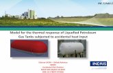 Model for the thermal response of Liquefied Petroleum Gas Tanks … · 2020-01-10 · Model for the thermal response of Liquefied Petroleum Gas Tanks subjected to accidental heat