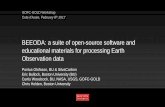 BEEODA: a suite of open-source software and educational ...BEEODA: a suite of open-source software and educational materials for processing Earth Observation data Pontus Olofsson,