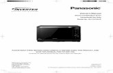 precision cook technology Owner’s Manualhelp.panasonic.ca/PCS/OperatingInstructions... · Thank you for purchasing a Panasonic Microwave Oven Your microwave oven is a cooking appliance