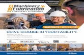 DRIVE CHANGE IN YOUR FACILITY. · Come get practical tips for correctly defi ning the goals of your oil analysis program, selecting ... few industrial facilities have optimized their