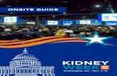 ASN Kidney Week 2019 - Onsite Guide · Kidney professionals from around the globe will discuss and debate the latest scientific and medical advances that will build new paths to kidney