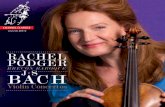 RACHEL PODGER BACH · principal viola with the English Concert and commenced freelancing with such groups as The London Classical Players (Roger Norrington), The Gabrieli Consort