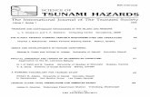 SCIENCE OF ‘TSUNAMI HAZARDStsunamisociety.org/STHVol3N1Y1985.pdf · SCIENCE OF ‘TSUNAMI HAZARDS The International Journal of The Tsunami Society TSUNAMIS AND EA~’1’HIQ(JAKE