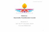 Diploma Ayurvedic Practitioners Course · 2019-10-25 · AYURVEDA INSTITUTE UK 3 Charma Roga (Kushta) (skin disorders) – the allopathic perspective The following italicized passages