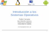 Introducción a los Sistemas Operativos - unican.es · 2015-09-07 · Sistemas Operativos. 18. Administración de la memoria • Métodos de administración: Segmentación – Es