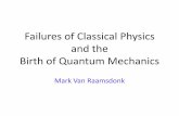 Failures of Classical Physics and the Birth of Quantum ...admin.triumf.ca/docs/seminars/Sem3154321373-26928... · Failures of classical physics II Light from any source is a combination