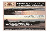 Prince of Peace · Taller de Oración y Vida que se llevará a cabo ... Viernes, 21 de febrero; 8:00pm Noche de alabanza por el Grupo de Oración Forjando el Camino. El Padre Jimmy