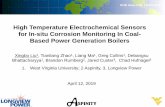 High Temperature Electrochemical Sensors for In-situ ... · Lab-Scale Sensor Optimization ... Situ Corrosion Monitoring of Coal-Fired A -USC Boiler Tubes DoE Award No. DE - FE0005717