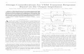 Design considerations for vrm transient response based on ...web.cecs.pdx.edu/~tymerski/ece446/paperDroopControl1.pdf · Design Considerations for VRM Transient Response Based on
