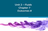 Unit 2 Fluids Chapter 7 Outcomes - Mr. White's Page · 2019-09-30 · fluid freezing point gas liquid melting melting point solid solidification viscosity. The Particle Theory of
