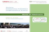 Book of Abstractsconferences.uaeu.ac.ae/icm/en/icm16_abstract.pdf · Optimal Homotopy Asymptotic Method (OHAM) has been applied for solving a class of nonlinear Fredholm integro-differential