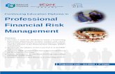 Continuing Education Diploma in Professional Financial ...Continuing Education Diploma in Professional Financial Risk Management 5th Intake Aims and Objectives The programme aims to