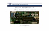 Utility Board User Manualmechatronics.aerospace.utoronto.ca/pml/utility board user manual.pdf · Utility Board User Manual Personal Mechatronics Lab 2 6 Continuity Tester..... 14