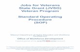 Jobs for Veterans State Grant (JVSG) Veteran Program ... (SOP) Missouri Department of Higher Education