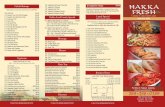 Fish & Shrimps D1. Combo For 1 Person $10.99 HAKKA FRESHhakkafresh.ca/wp-content/uploads/2017/06/Hakka-Fresh_Brochure_FIANL.pdf · Mix Vegetable 134. Vegetable Manchurian (Pakora