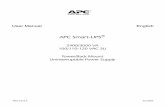 APC Smart-UPS - CNET Content · For Additional Computer System Security For additional computer system security, install PowerChute® Business Edition Smart-UPS® monitoring software.