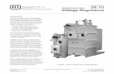 Howard Industries, Inc. ISO-9001 Certified Single …howardtransformer.com/literature/VoltageRegulators.pdfbushing terminals and lightning arresters • Extra-length control cable