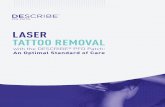 LASER TATTOO REMOVAL · An important shortcoming of laser tattoo removal concerns exposure of the patient and provider to various potentially harmful substances. The photoacoustic