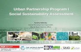 Urban Partnership Program I Social Sustainability Assessmentpubdocs.worldbank.org/pubdocs/publicdoc/2015/6/... · Urban Partnership Program II Proposed Social Sustainability & Citizen