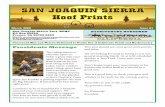 SAN JOAQUIN SIERRA Hoof PrintsSo if you like the camp, help keep it the way it is! Donations can be sent to : BCHC San Joaquin Sierra Unit P.O. Box 25693, Fresno, California 93729-5693