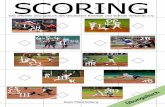 Scoring Übungsbuch 1. Auflage - Baseball in Germany · PDF file Dieses Übungsbuch gibt jedemScorer nun reichlich Gelegenheit seine Fähigkeiten zu testen. Es enthält zwei komplette