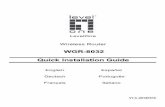 WGR-8032 Quick Installation Guide _QIG_V1.0.pdf · PDF file LevelOne Wireless Router WGR-8032 Quick Installation Guide English Español Deutsch Português Français Italiano V1.0_20180516