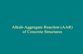 Alkali-Aggregate Reaction (AAR) of Concrete Structures · internal concrete within buildings, external concrete protected by cladding • E2 – exposed to external moisture, .e.g.