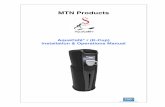 MTN Products - Crystal SpringsAquaCafe´®!r!K-Cup!InstallationandOperationsManual! 7! AquaCafé® r Drip Tray Is Adjustable Push the drip tray into the pocket above the metal clip