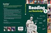 Readingtwoponds.co.kr/uploads/twoponds/product/pdf/Reading... · 2017-08-18 · and Knowledge 1 Key Features Reading ·Each book has 20 units. Each unit focuses on a unique topic.