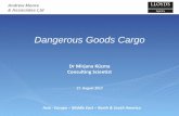Dangerous Goods Cargo - IUMI...Andrew Moore & Associates Ltd E. Amar, C. Chaelis, M. Ecoffet, S. Santis, P. Laszczak Dangerous Goods Cargo Dr Mirjana Küzma Consulting Scientist 17.