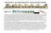 Grass Clippings - DBA Newsletter - Desert Bluegrassdesertbluegrass.org/wp-content/uploads/Newsletters/2019-Apr-May-Newsletter.pdfCopper Wren, (Old time fiddle, bluegrass, gypsy jazz