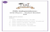 PiXL Independence - Basildon Academies of... · PiXL Independence – Level 2 5 questions, 5 sentences, 5 words GCSE Physics – Atomic structure INSTRUCTIONS For each statement,