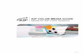 KIP COLOR MEDIA GUIDE - High Tech Office Systems80908 Blue Back Poster Paper 6 mil Satin 96 % 97 3” ... Typical uses include plan sets and draft prints. Heavier weight and brightness