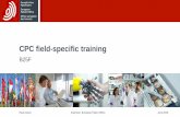 CPC field-specific training - European Patent Office · European Patent Office 6 Classification scheme B25F1/00 –Combination or multi-purpose hand tools (non powered) (associations