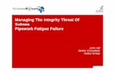 Managing The Integrity Threat Of Subsea Pipework … group - subsea...Managing The Integrity Threat Of Subsea Pipework Fatigue Failure John Hill Senior Consultant Xodus Group > Vibration-induced