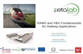 RAMS and V&V Fundamentals for Railway Applications · Compliant with EN ISO 9001 M M M M M Complianti with ISO/IEC 90003 R R R R R Company Quality System M M M M M Software Configuration