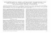 Ultrafiltration and ultraviolet treatment for recovery of ...csbe-scgab.ca/docs/journal/32/32_1_135_ocr.pdf · Ultrafiltration and ultraviolet treatment for recovery of chilling brine