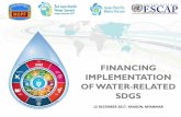 FINANCING IMPLEMENTATION OF WATER-RELATEDsystem, CO2 Reduction Potential in Viet Nam due to water efficient infrastructure the development of water infrastructure, and envisioning