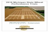2018 Michigan State Wheat Performance Trials steind/2018-wheat-Report-Final.pdf target of 95% or less when used by the US baking industry for biscuits and crackers. Sodium carbonate
