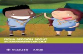 FICHA SECCIÓN SCOUT #CAMPAMENTOSCOUT - Scouts de España · scouters en caso de disponer de los suficientes o elaborando unas tarjetas explicativas. Os facilitamos el siguiente enlace