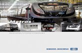 Metros - knorr-bremse.com · tolerance to failure of the brake system. The intelligent distributed brake control system Ep2002, which combines mechatronic and electronic elements