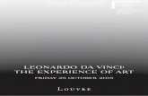 Leonardo da Vinci: the experience of art - Musée du Louvre · 2019-10-22 · Leonardo da Vinci’s “Benois Madonna”: history and technical examinations by Zoya Kuptsova, State