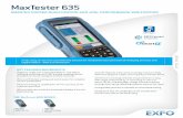 MaxTester 635 Equipped with SmartR¢â€‍¢, the MaxTester 635 allows technicians to work smarter, not harder