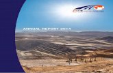 AnnuAl RepoRt 2014 - Capital Drilling · Capital Drilling limiteD annUal repOrt 2014 01 CORPORATE PROFILE Capital Drilling is an emerging and developing markets focused drilling services