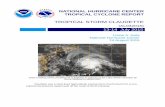 Tropical Storm Claudette - National Hurricane Center · the system acquired tropical characteristics , marking the formation of a tropical depression. The “best track” chart of