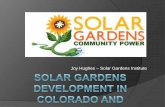Joy Hughes – Solar Gardens Instituteresource-solutions.org/images/events/rem/presentations/2011/Hughes.pdfJoy Hughes – Solar Gardens Institute . What is a ... Municipal Votes for