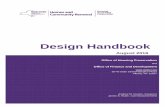 Design Handbook - Homes and Community Renewal · The Design Handbook has been created to assist the applicant and architects in creating functional, safe, durable and cost-effective