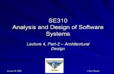 SE310 Analysis and Design of Software Systemsmercury.pr.erau.edu/~siewerts/se310/documents/Lectures/Lecture-Week-4-2.pdf · an elephant. Why Do We Need Model? We perceive the world