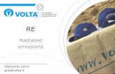 Radiated emissions - Volta · 2017-11-10 · •MIL-STD-461G 5.17.1 –This requirement is applicable from 30Hz to 100kHz for radiated emissions from equipment and subsystem enclosures,
